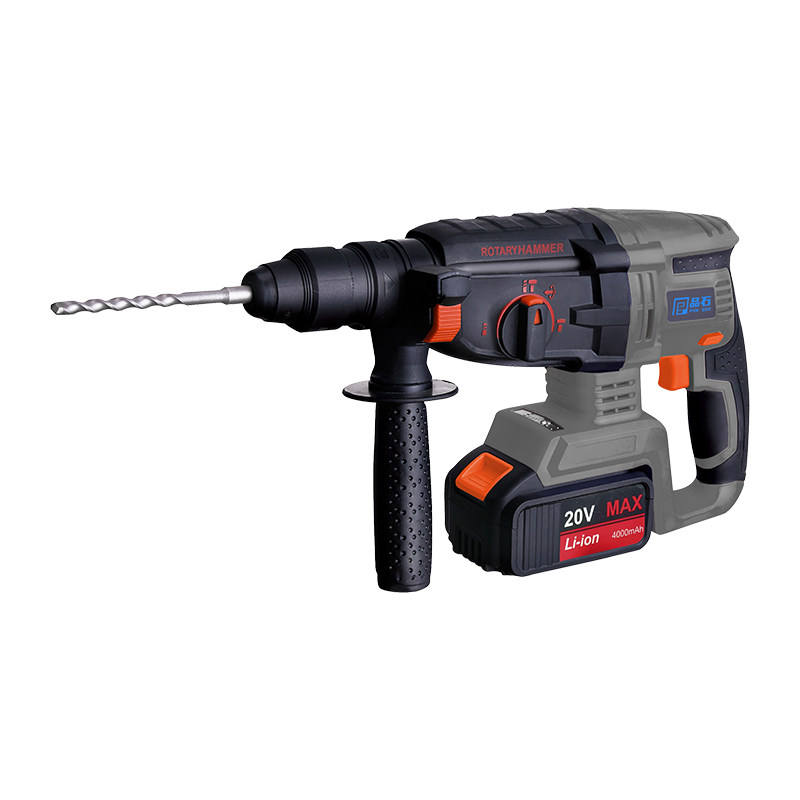 Furadeira de martelo rotativo elétrico sem fio 20V